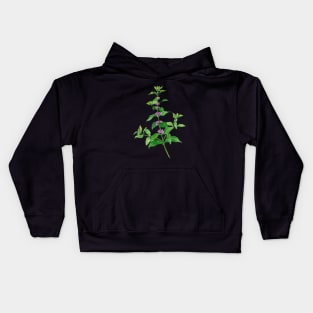 December 21st birthday flower Kids Hoodie